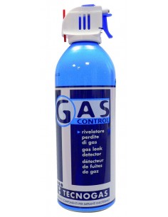 Bomboletta Spray Cercafughe Tecnogas Gas Control 400 ml