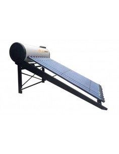 Sistema solare termico Circolazione Naturale Sunwood NATURAL HP CPC 250 LT Tetto Piano specchi e tubi