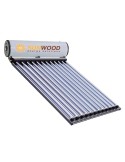 Sistema solare termico Circolazione Naturale Sunwood NATURAL HP CPC 250 LT Tetto inclinato - specchio e tubi